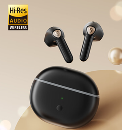 SoundPEATS泥炭Air4主动降噪蓝牙耳机真无线anc半入耳高音质新款